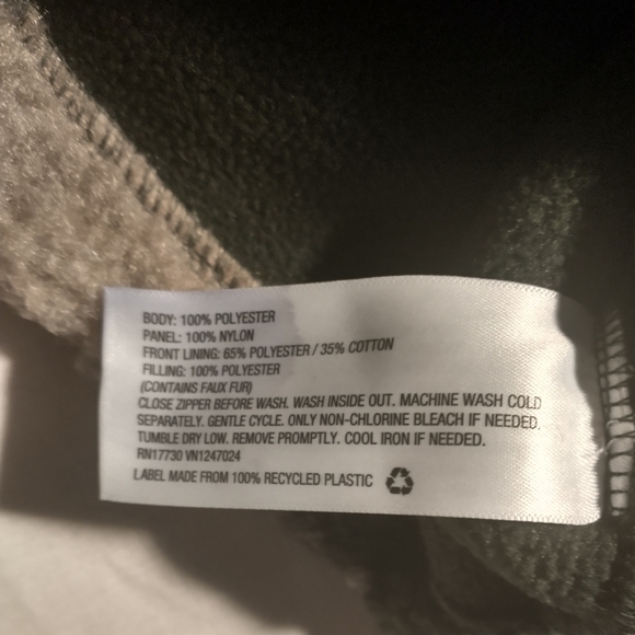 JoyLab XS Ivy Camouflage Green Jacket Used - Picture 4 of 7